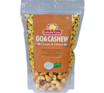 Cream N Onion Flavored Cashew 100gm