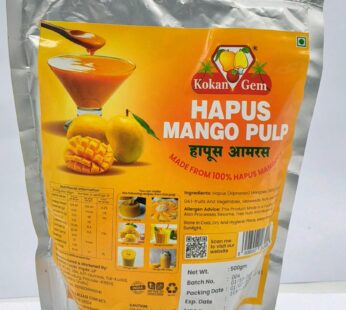 HAPUS MANGO PULP POUCH-500GM